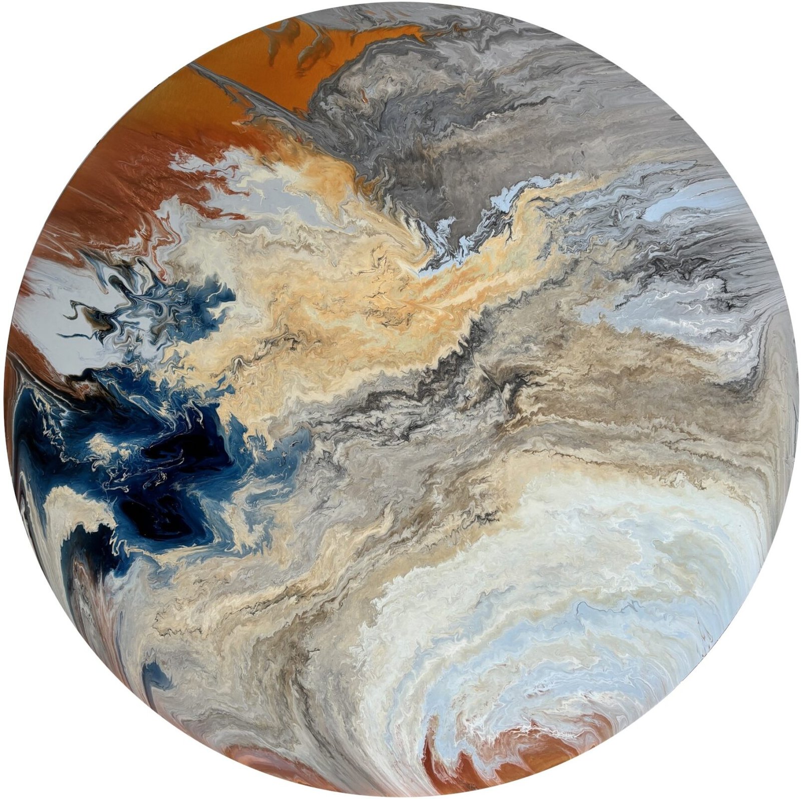 Outback to Ocean painting by Amy Salisbury